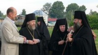 Встречают Владыку Кирилла. Спасо-Преображенский собор. Ростов-Великий.