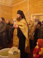 водосвятный молебен в Учебном центре пограничной службы 2010