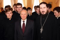 Профессор А.И. Осипов в гостях у варницких гимназистов 2010г